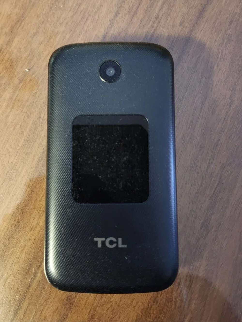 TCL Black Flip Cell Phone with Large Keypad - Verizon